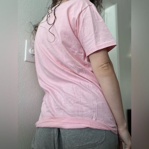 Vintage Hawaii 88 Single Stitch Graphic Tee Size Large Unisex Pink Blue - Picture 3 of 5